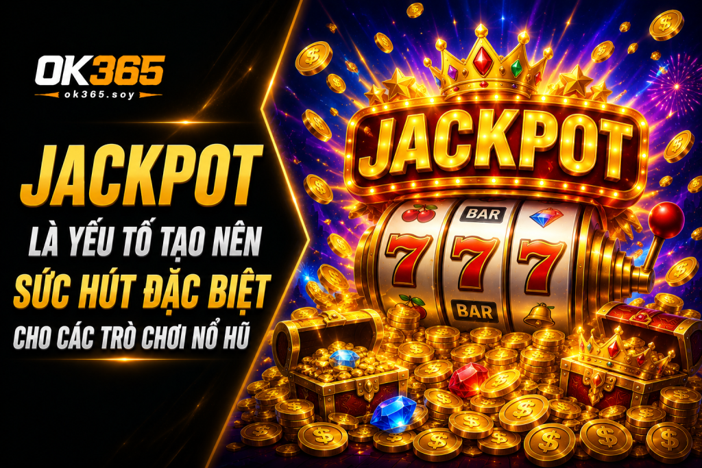 Jackpot là yếu tố tạo nên sức hút đặc biệt cho các trò chơi nổ hũ.